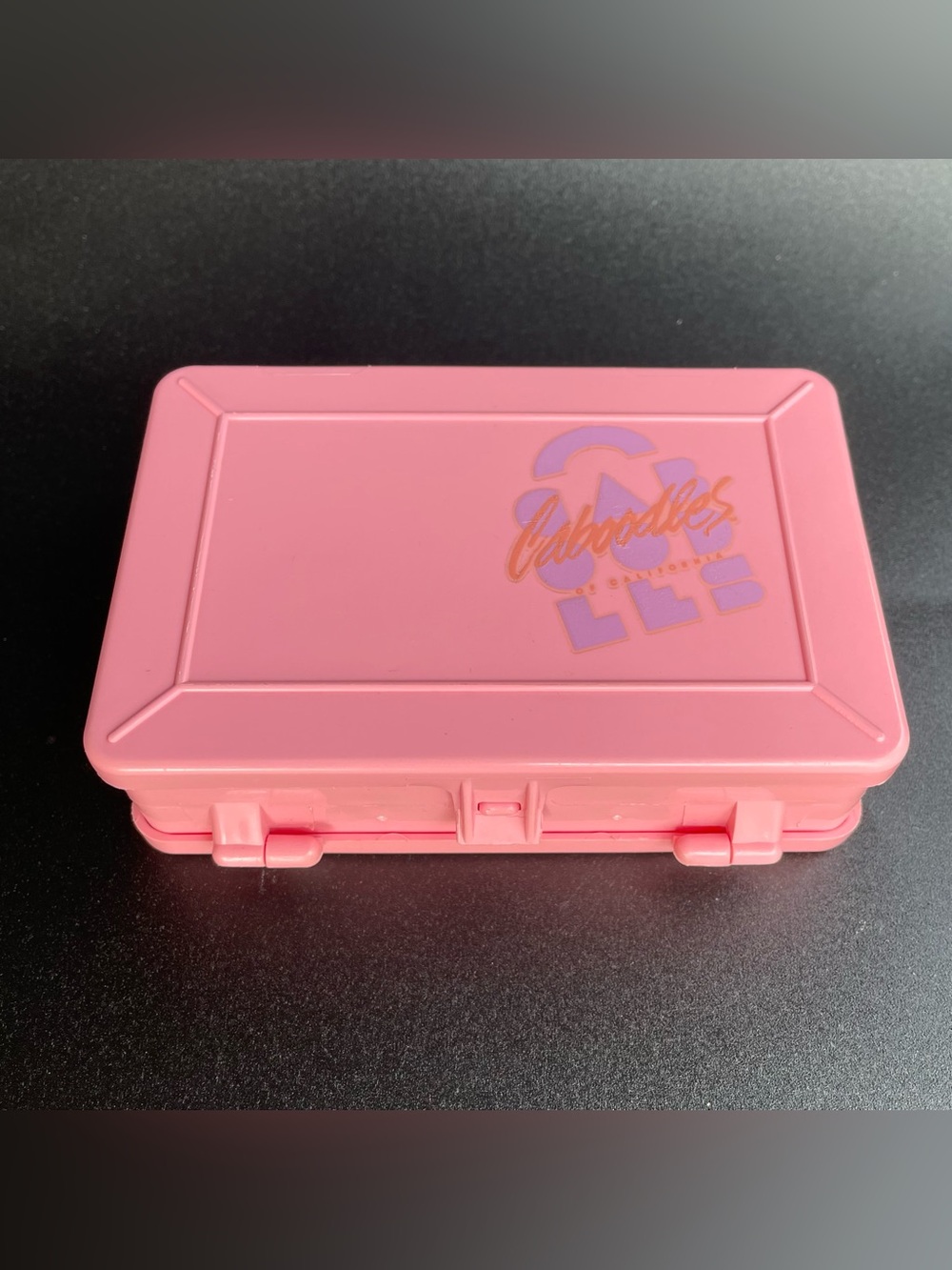 Vintage Caboodles Pin Travel Jewelry Case Small Compartments 2 Sided